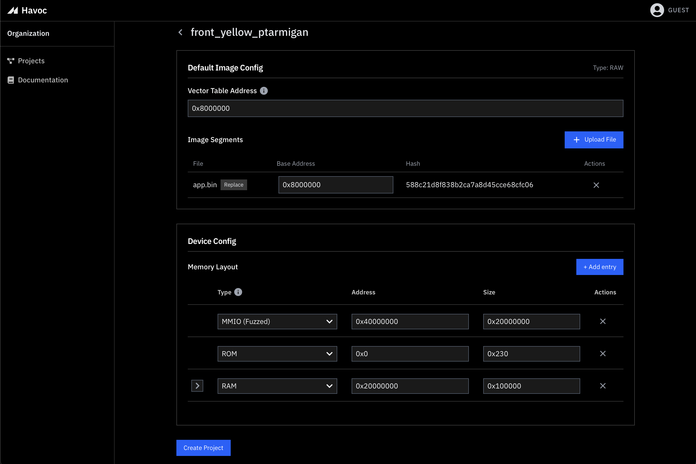 Creating a Project image 4